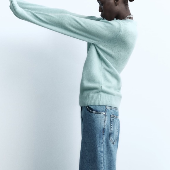 Zara Cashmere Wool Blend Knit Sweater - Picture 7 of 15